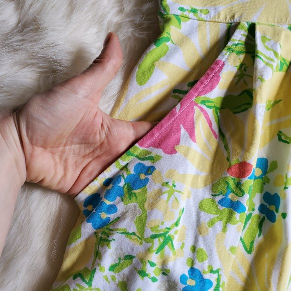 Lilly Pulitzer Dress in Blue Eyed Girl Print Size XS - Picture 11 of 16